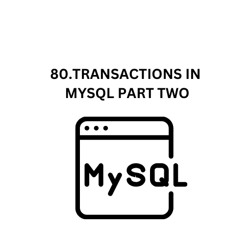 81.VIEWS IN MySQL PART ONE